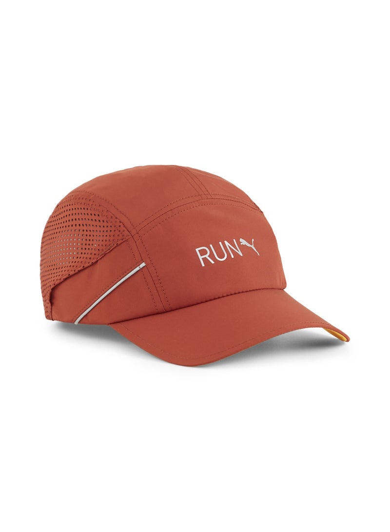 PUMA Lightweight Unisex Orange Running Cap - Image 1